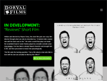 Tablet Screenshot of dorvalfilms.com